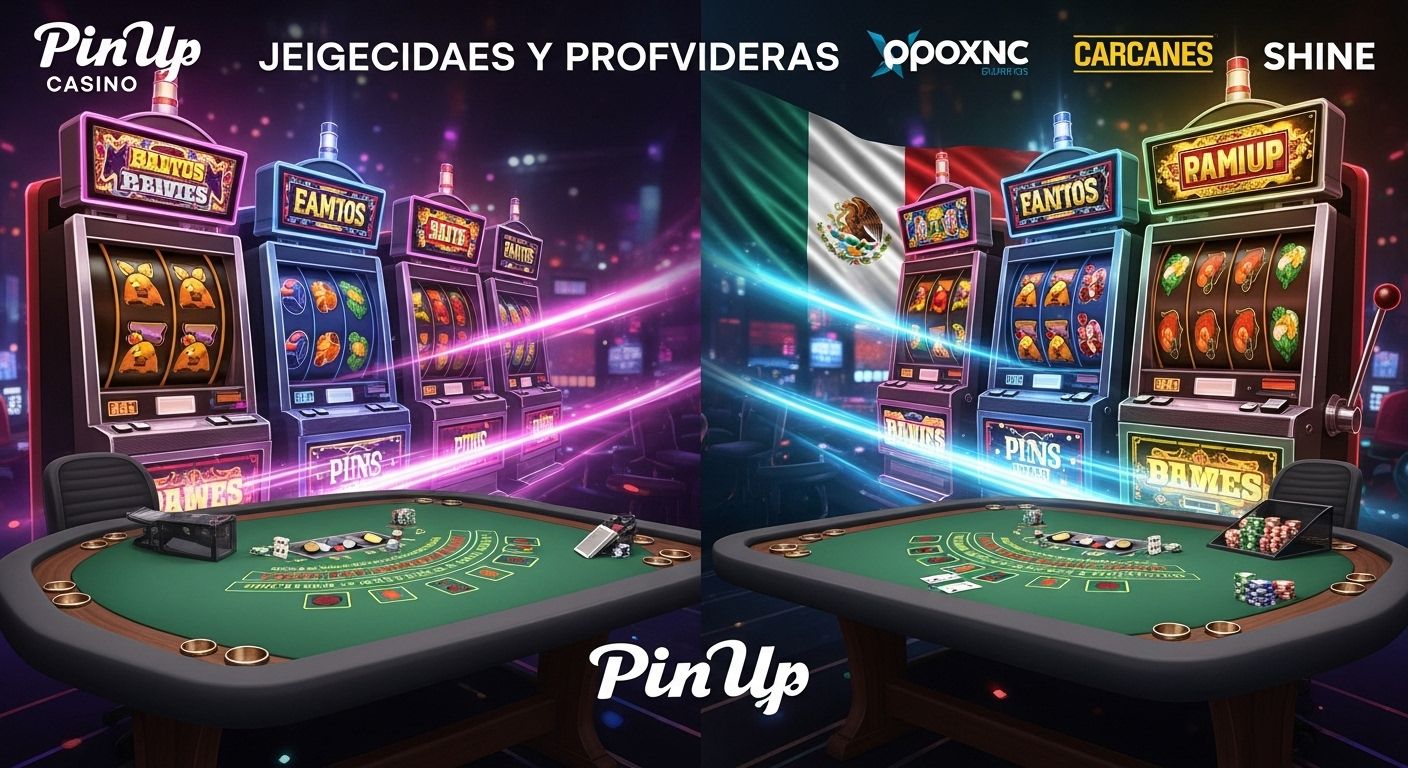 Proveedores de juegos y software pinup mexico 